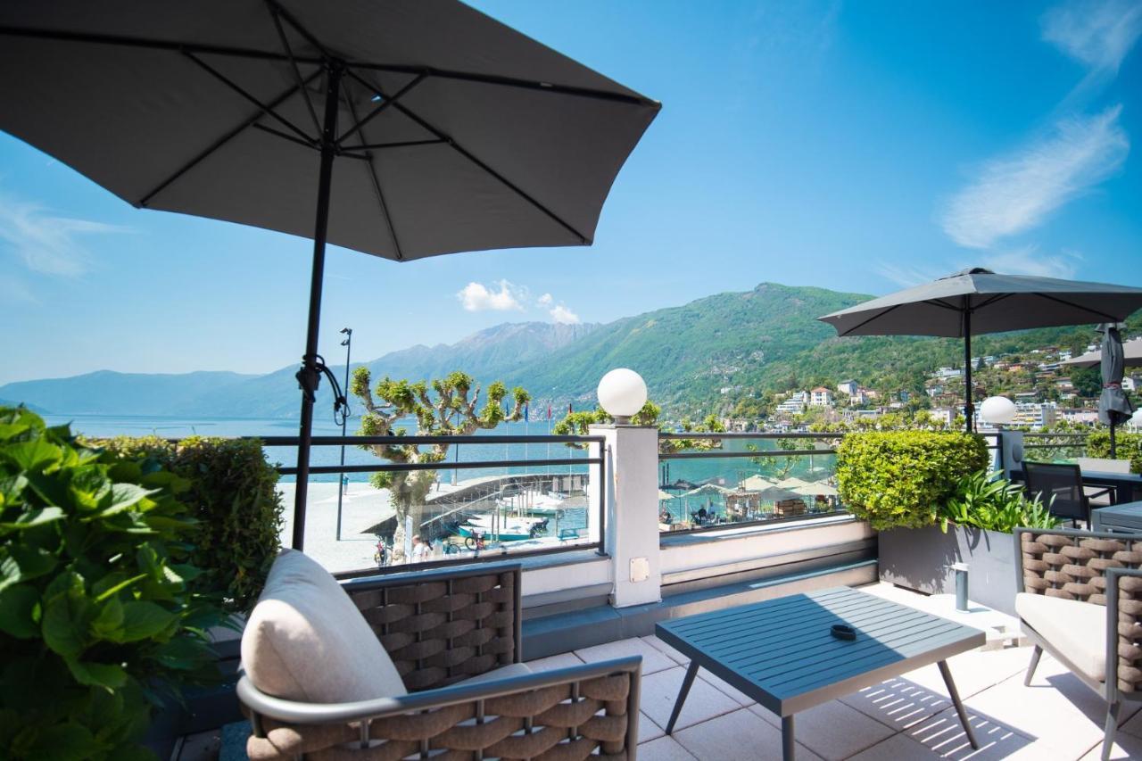 Hotel La Meridiana, Lake & Spa Ascona Exteriör bild