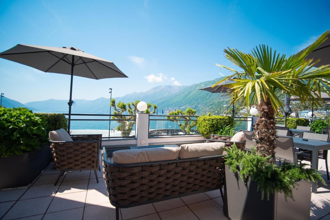 Hotel La Meridiana, Lake & Spa Ascona Exteriör bild
