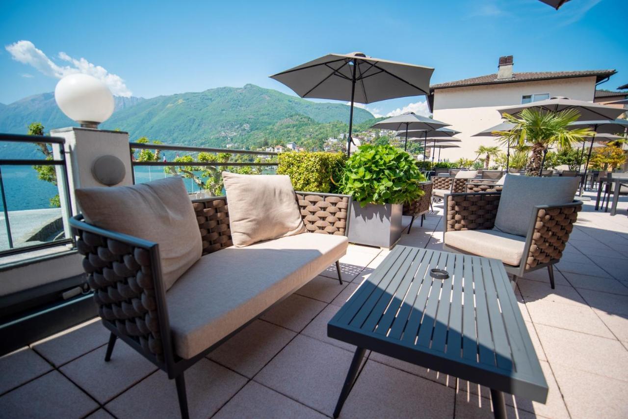 Hotel La Meridiana, Lake & Spa Ascona Exteriör bild